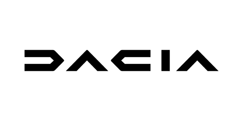 Logo marki Dacia - marki aut na literę D