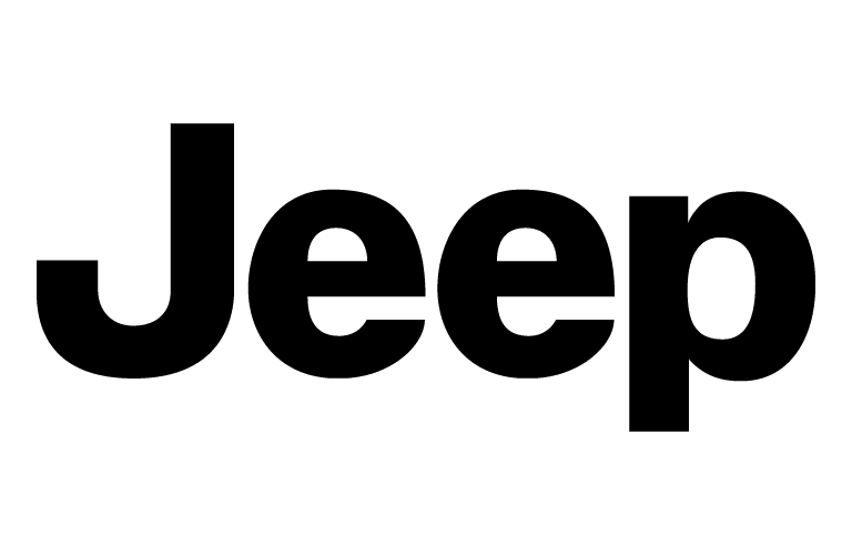 Logo marki Jeep - marki aut na literę J