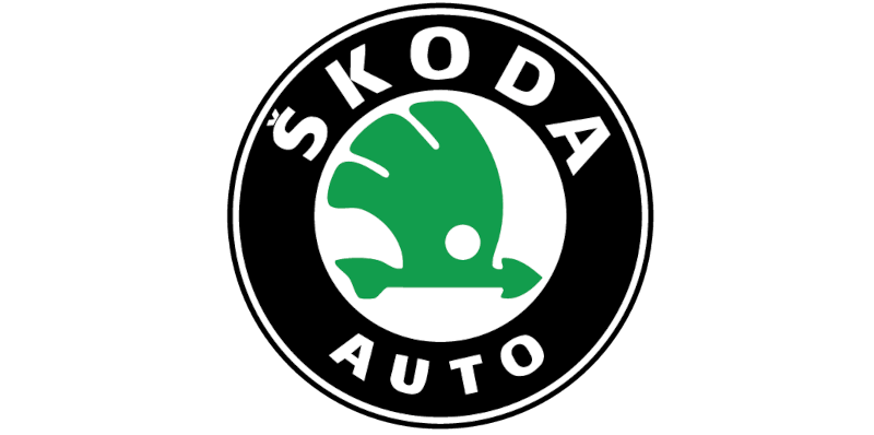 Logo marki Skoda - marki aut na literę S