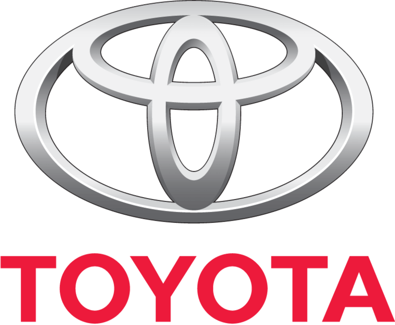 Logo marki Toyota - marki aut na literę T